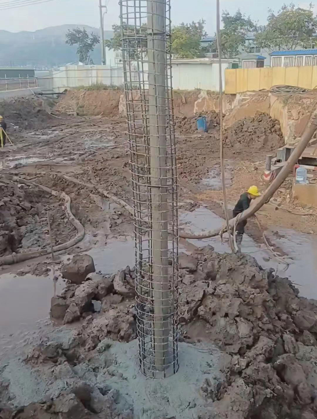 泰州高港区长螺旋钻孔压灌桩